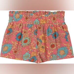 NWT Girl's M or L O'Neill Gabi Floral Shorts Firm Price